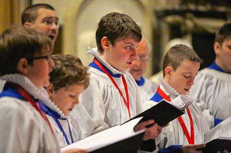 The choir of All Saints Church