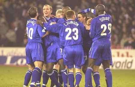 Gillingham celebrate Simon Osborn's first goal of the season against Sheffield United. Picture: GRANT FALVEY