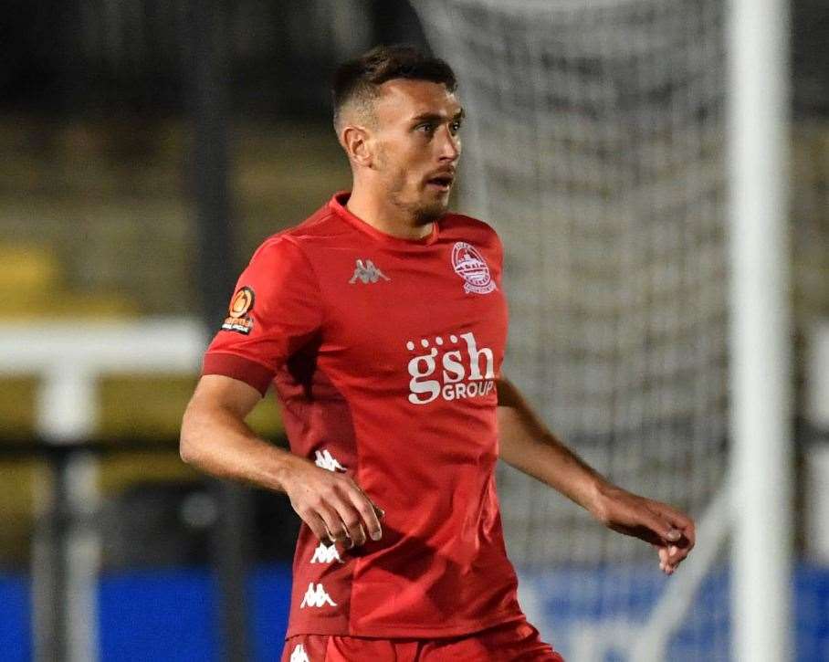 Dover Athletic defender Will De Havilland Picture: Keith Gillard