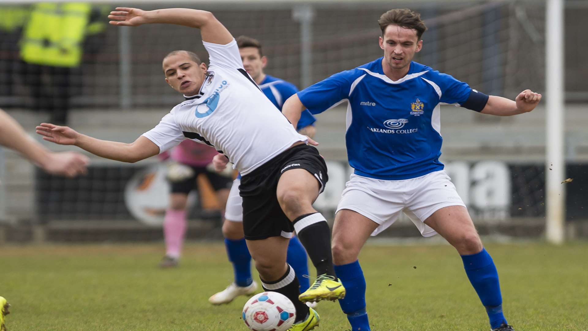 Sam Corcoran playing for St Albans last season Picture: Andy Payton