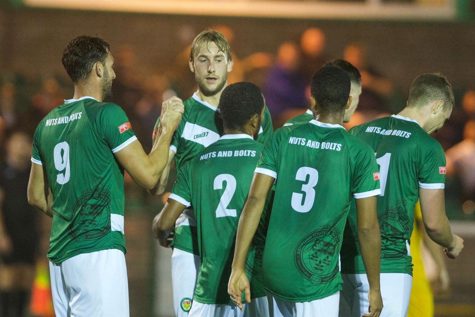 Jay May celebrates his goal against Herne Bay Picture: Ian Scammell