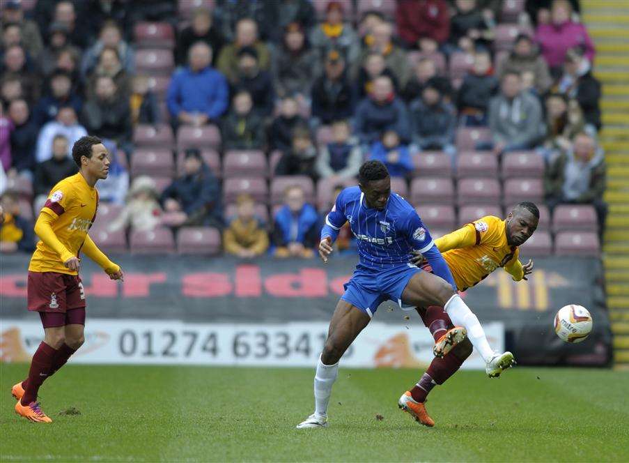 Bradford City V Gillingham - In Pictures