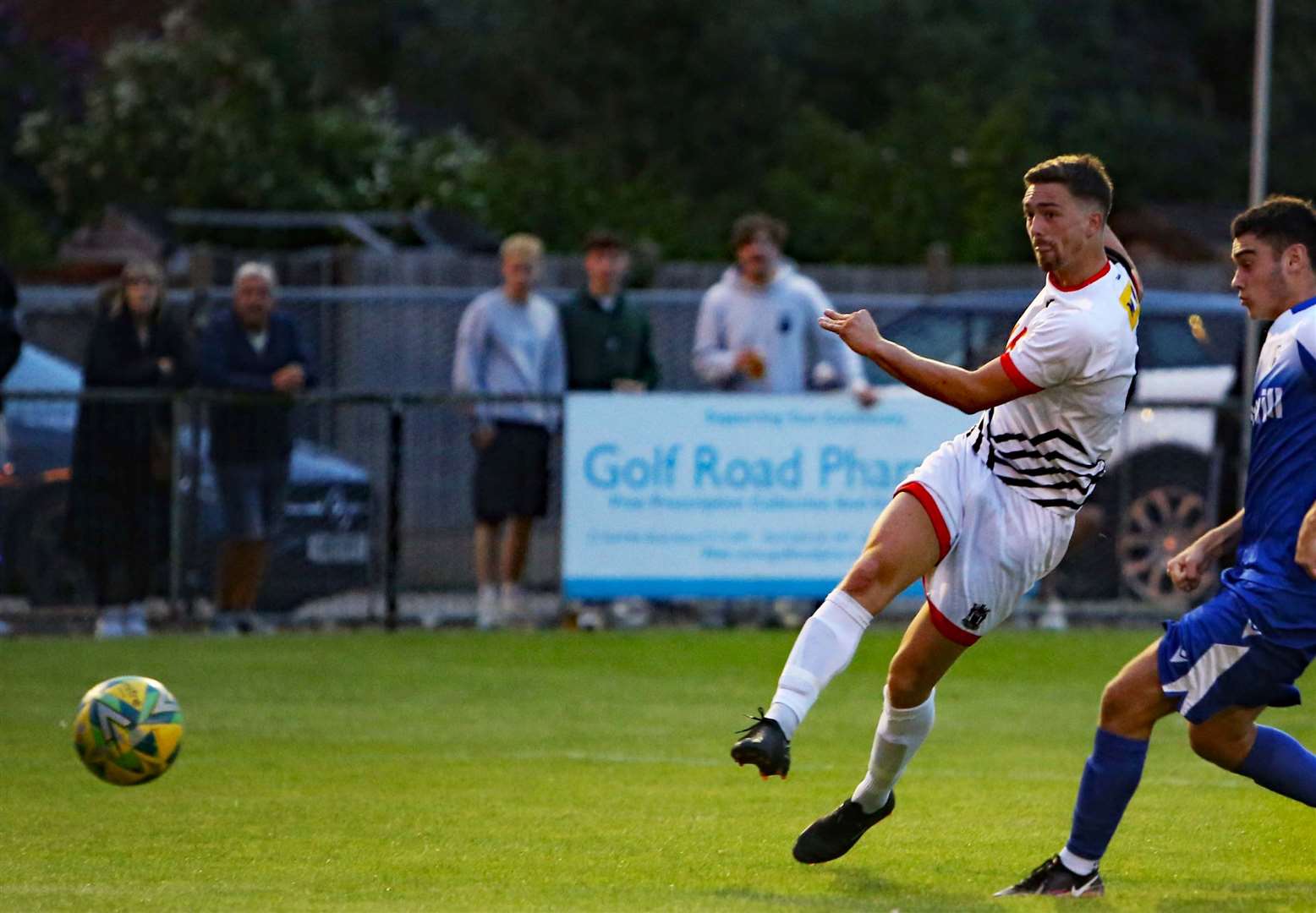 Midfielder Billy Munday – struck twice as Deal drew 3-3 at Snodland last Wednesday. Picture: Paul Willmott