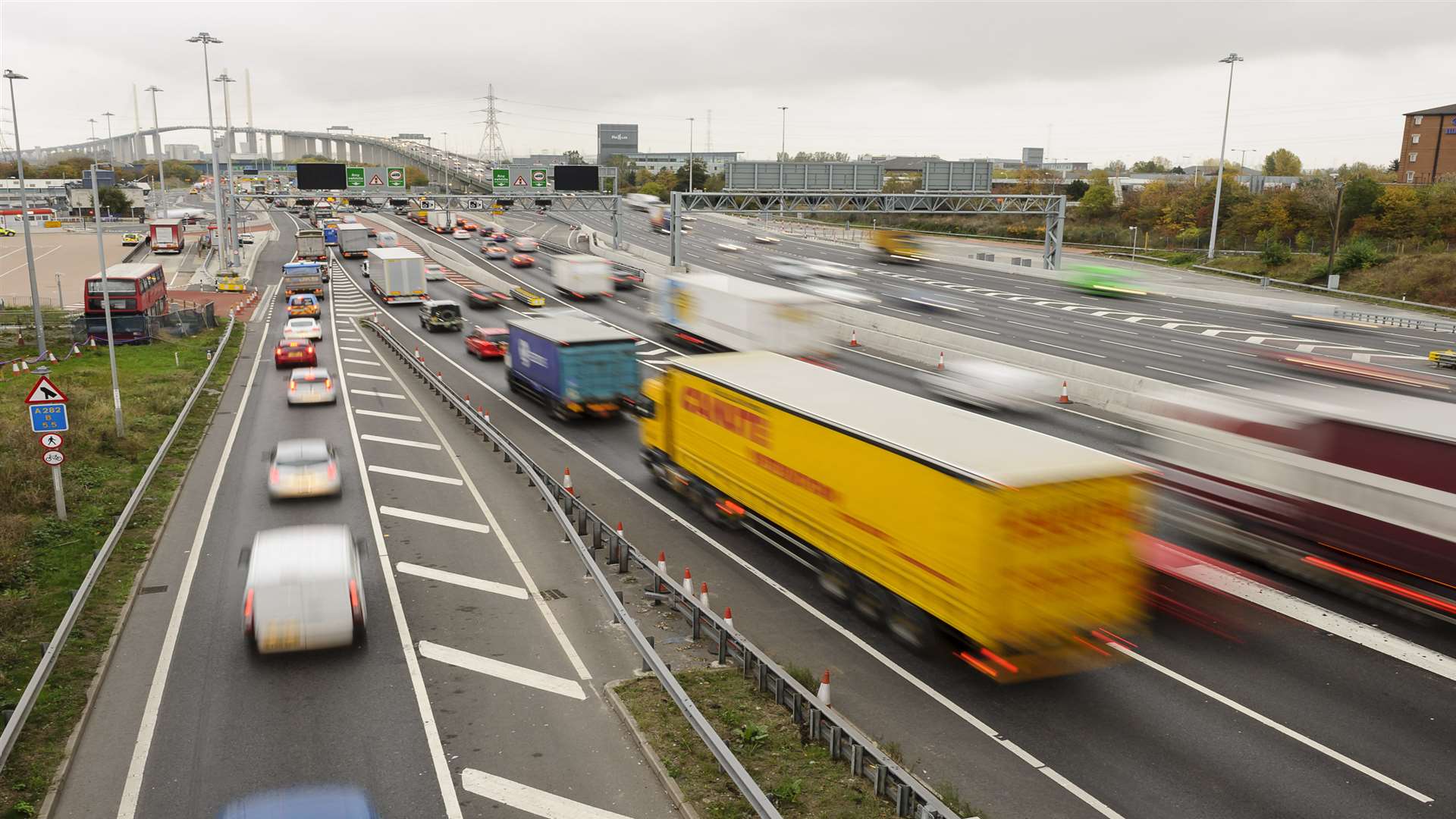 The Dartford Crossing approach