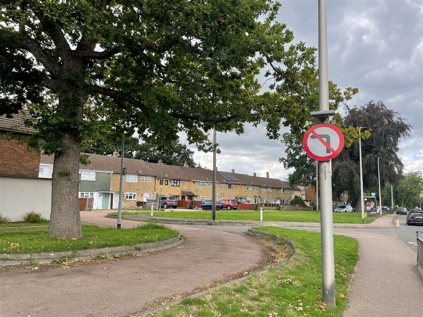 There is a sign to say you cannot turn left but again residents say it is not clear where this applies