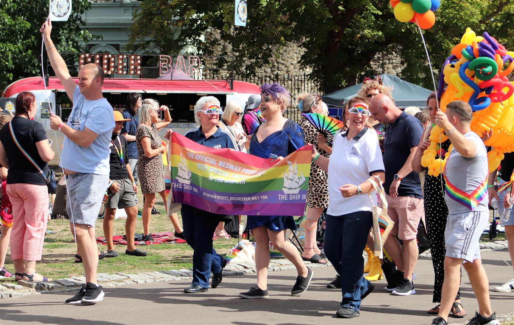 Pride festival and parade in Medway