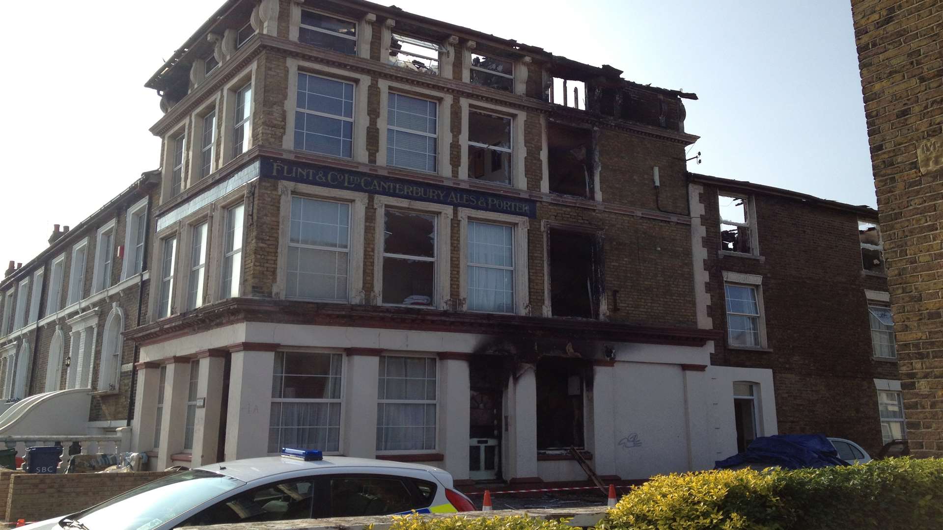 The Glass House building in Marine Parade, Sheerness