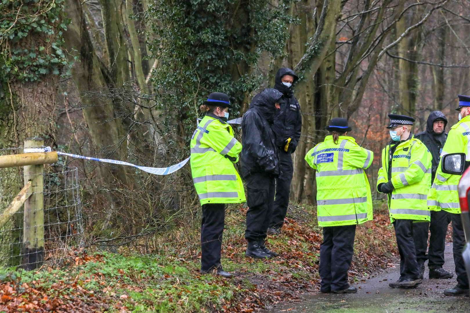 Police and volunteers had been involved in the search. Picture: UKNiP
