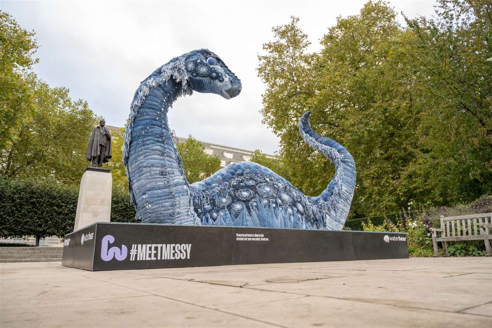 Messy is aimed at highlighting the polluting effects of denim on the environment (George Turner/PA)