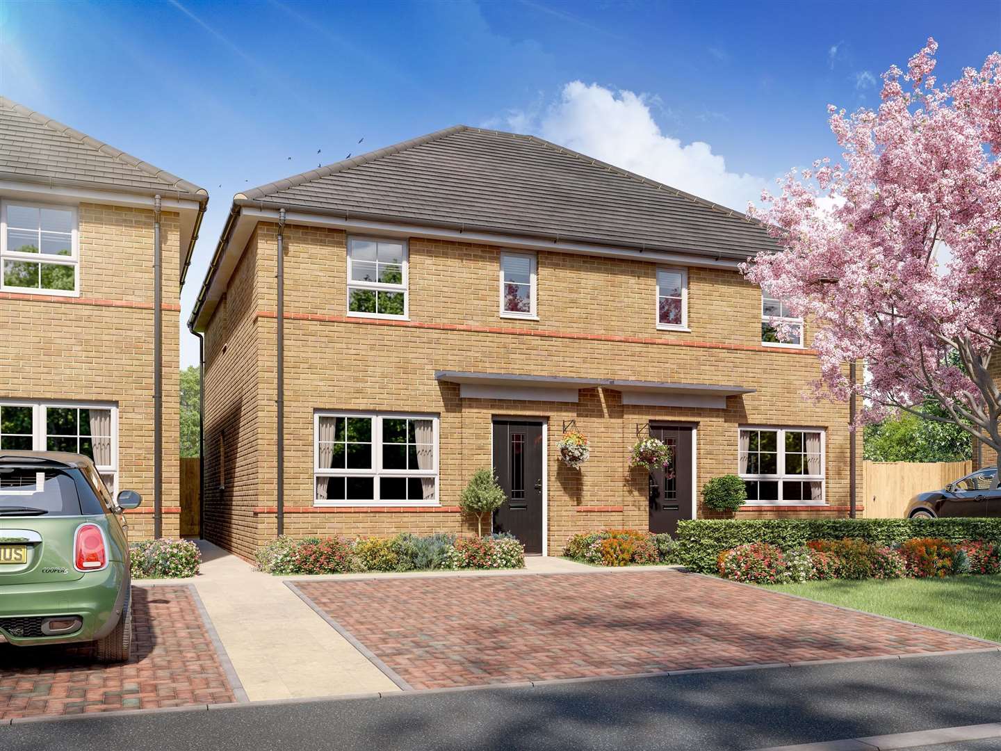 An example of the new homes at Richmond Park. Picture: Barratt Homes