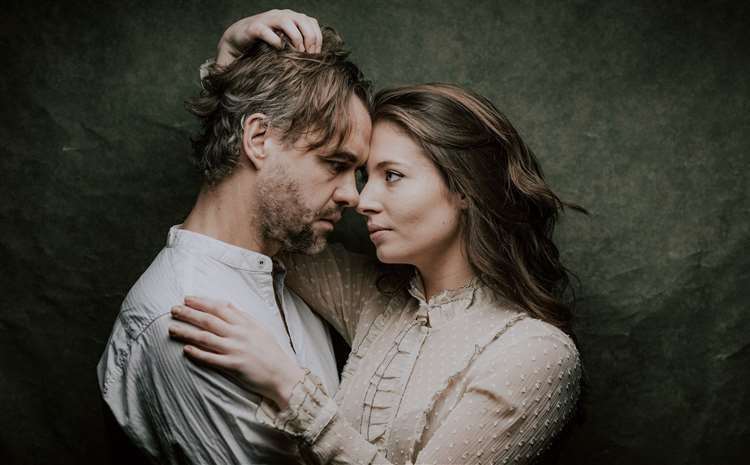 Rupert Hill and Phoebe Marshall in Lady Chatterley's Lover. Picture: Matt Austin