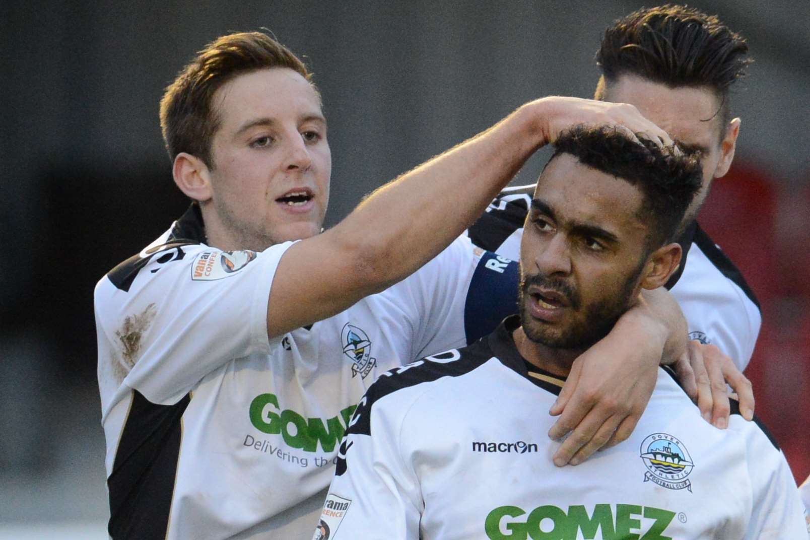 Stefan Payne celebrates. Picture: Gary Browne