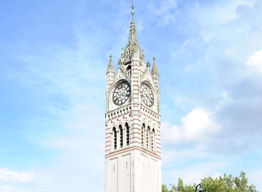 Historic Gravesend clock tower faces timely clean-up