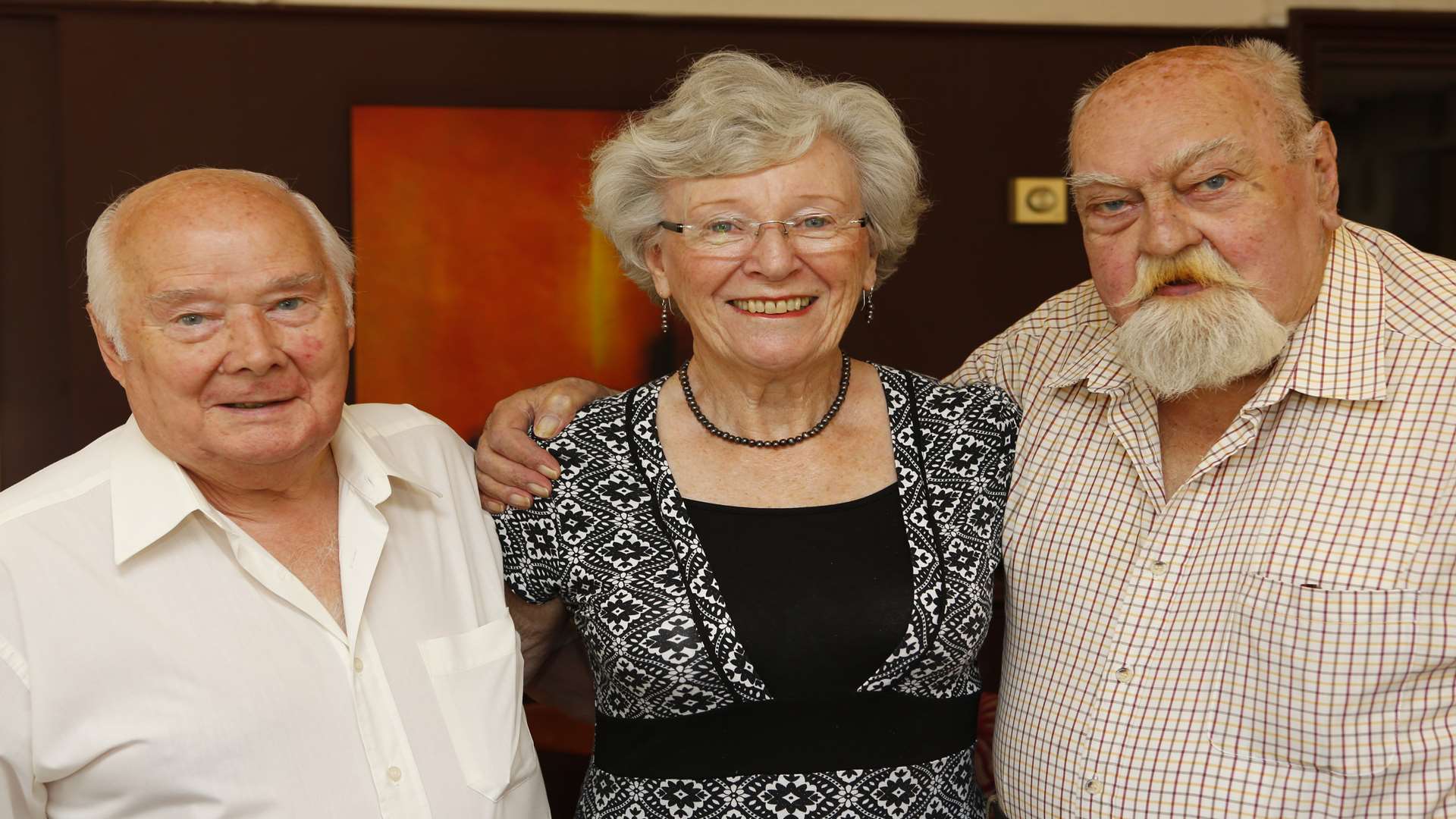 Bob Grant, Audrey Bigley and John Snelgrove, who all went to North Borough School, have met up for the first time in 66 years..