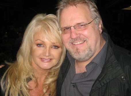 Anthony Wade with singer Bonnie Tyler