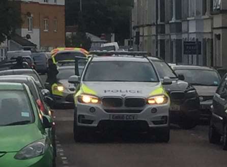 Police in Windsor Road