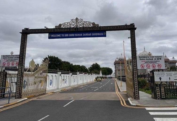 Two people were injured outside the Gravesend site