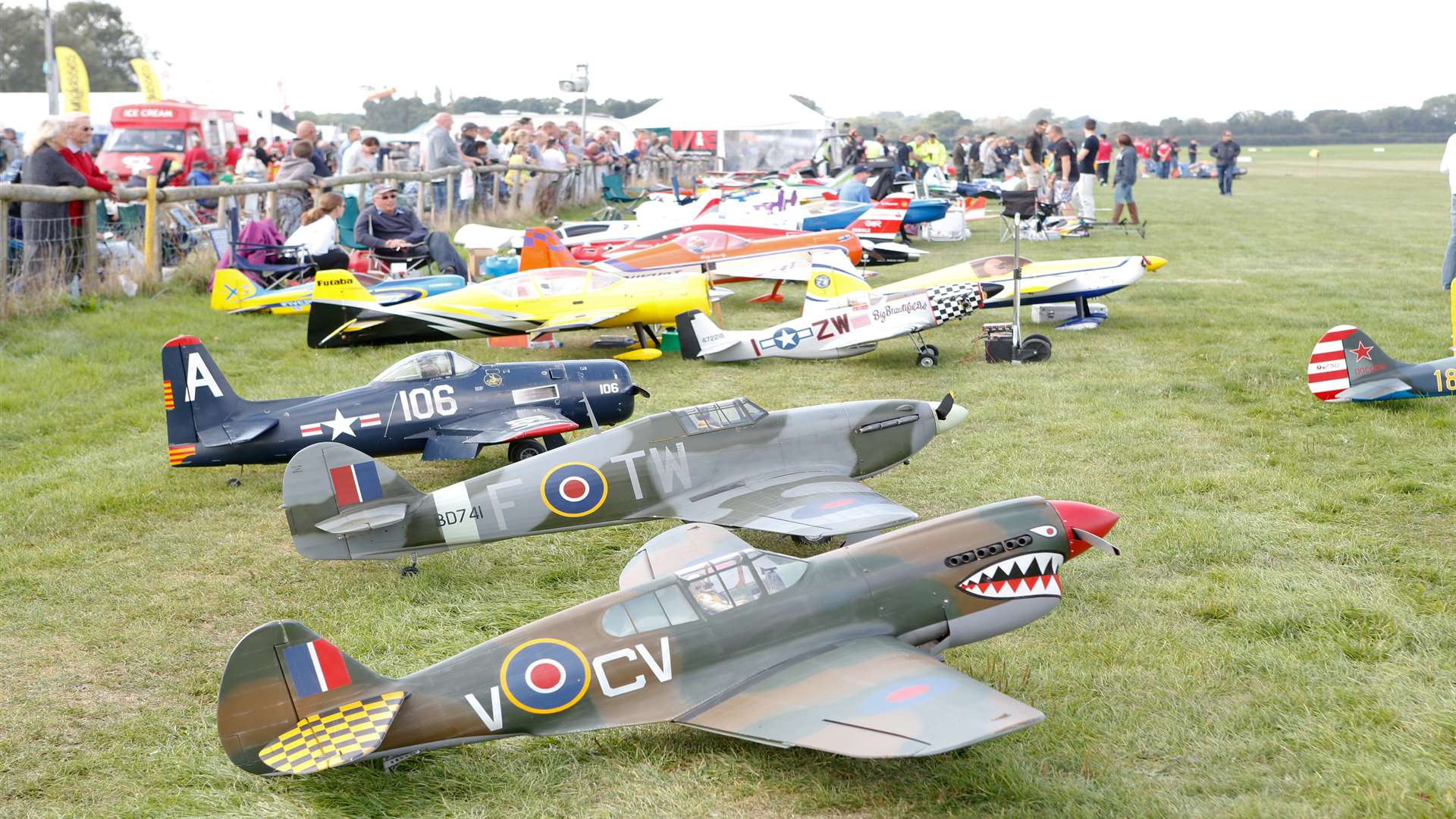 Headcorn Aerodrome hosts Battle of Britain Air Show, followed by