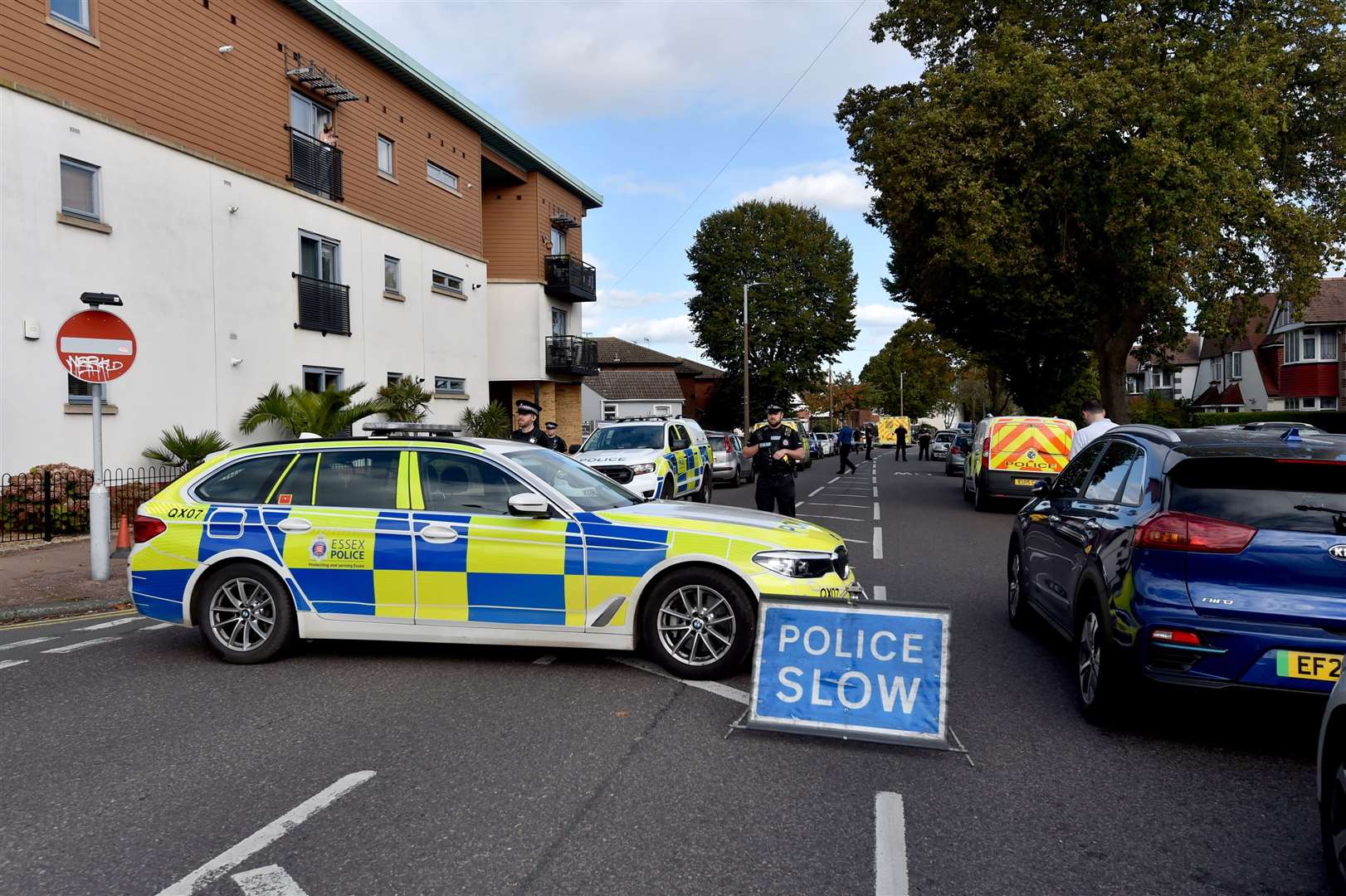 Emergency services rushed to the scene just after midday on Friday (Nick Ansell/PA)