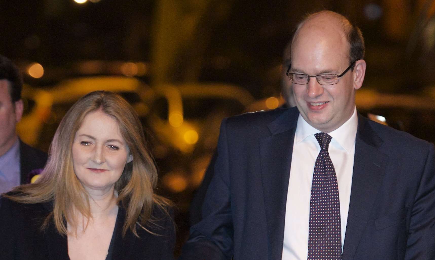 Catriona Brown with husband Mark Reckless