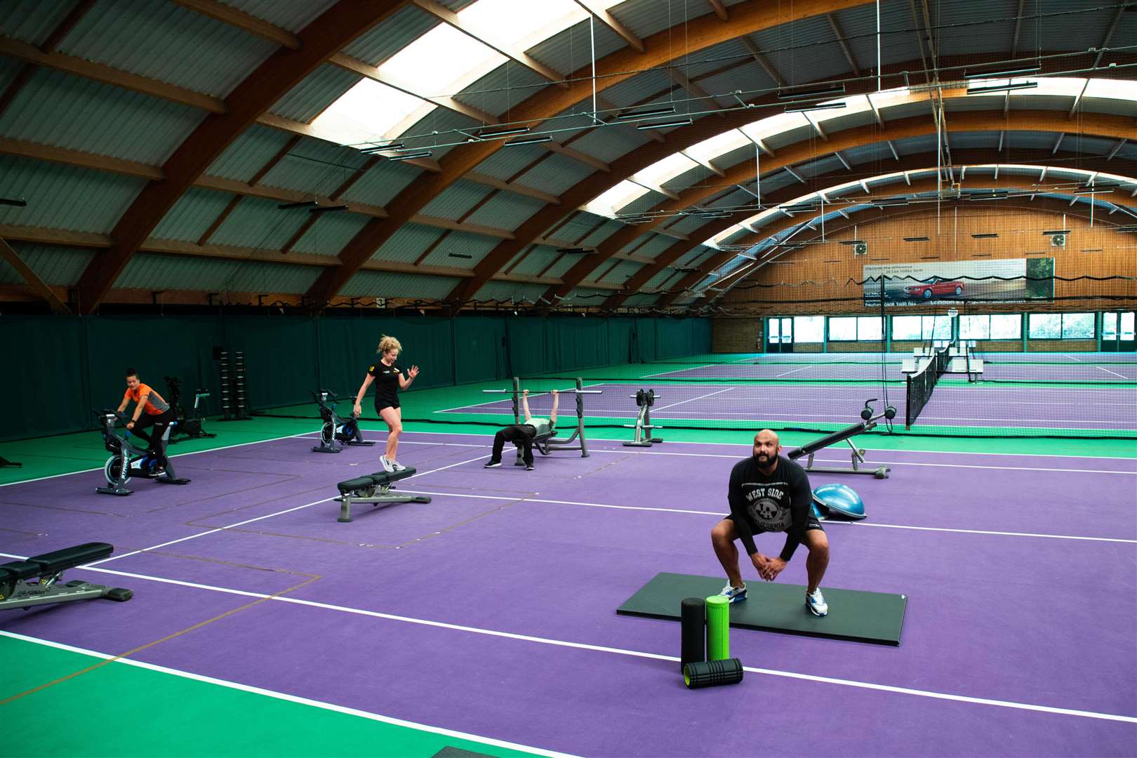 Indoor sports facilities will be able to re-open from July 25 (David Parry/PA)