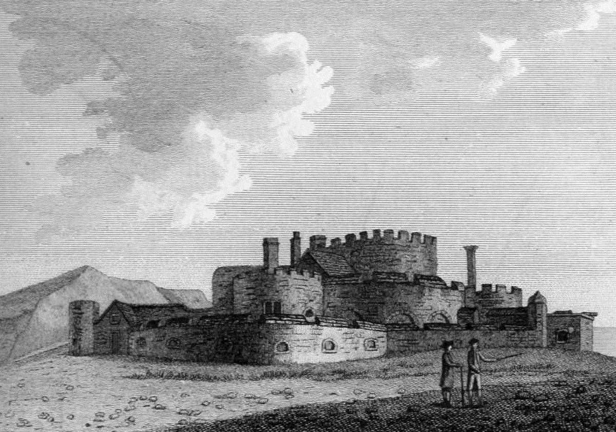 Sandgate Castle between 1731 and 1791, picture by Francis Grose/Wikipedia