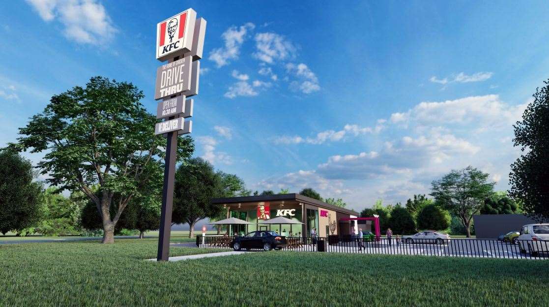 Taco Bell will sit next to KFC