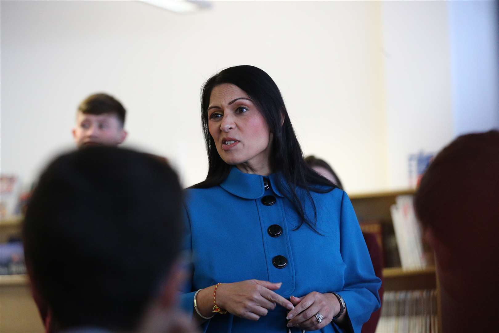 Priti Patel emphasised it was ‘more important than ever’ to work closely with France (Aaron Chown/PA)