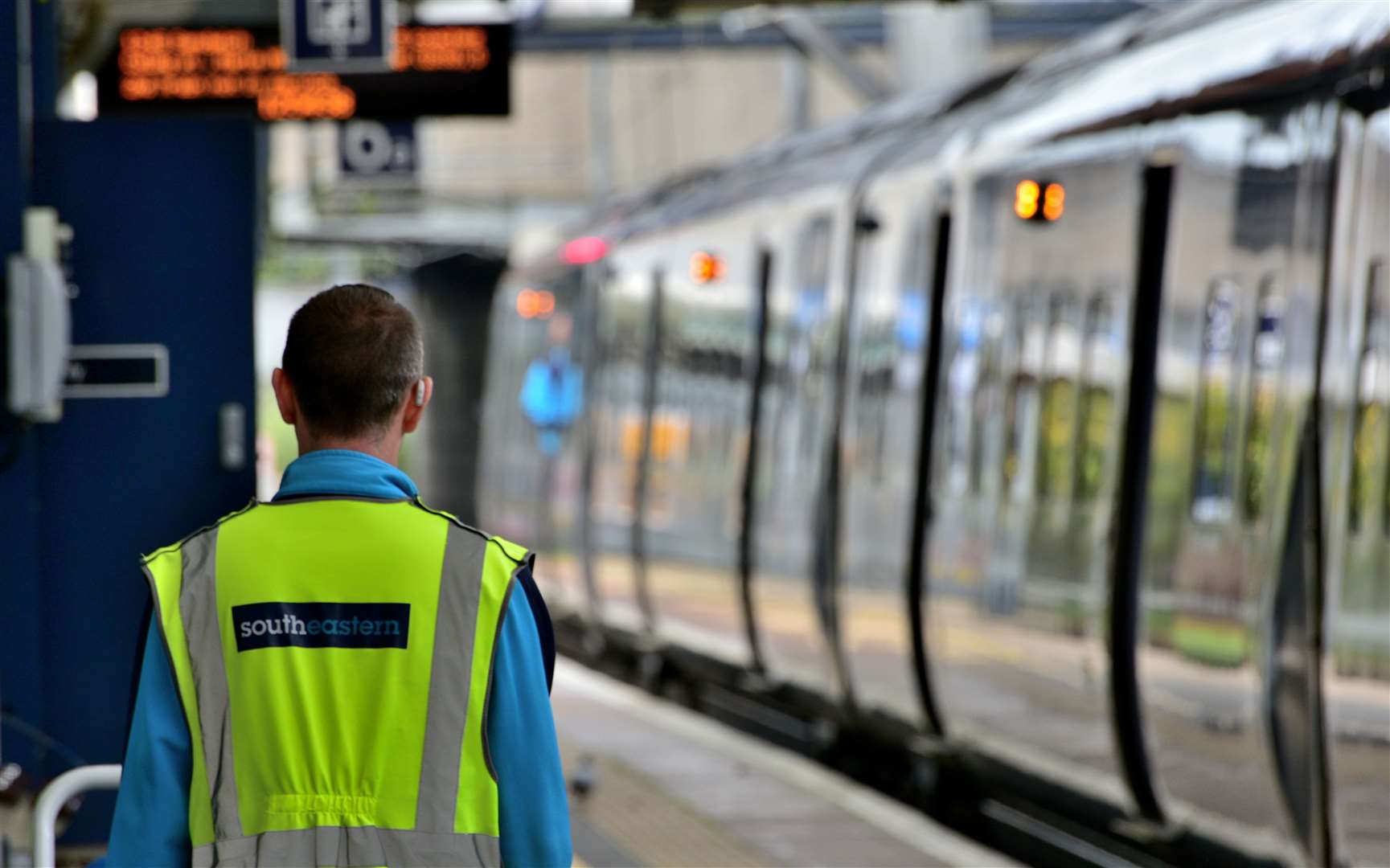 Punctuality has improved - but is that thanks to a decline in passenger numbers since the pandemic? Picture: Southeastern