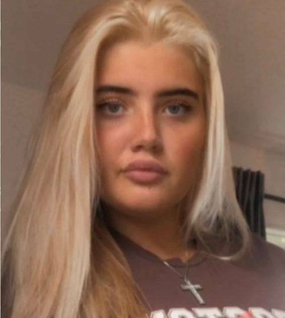 Missing 17-year-old Sienna Crittenden was last seen in Gillingham