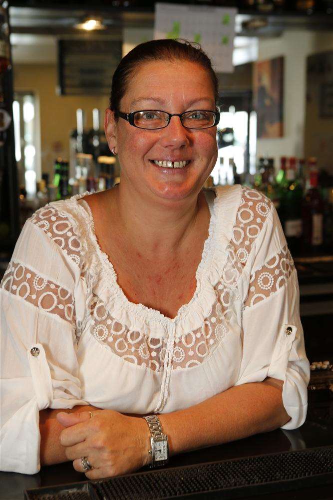 Trudi Eden, of Miller's Bar in Milton Regis