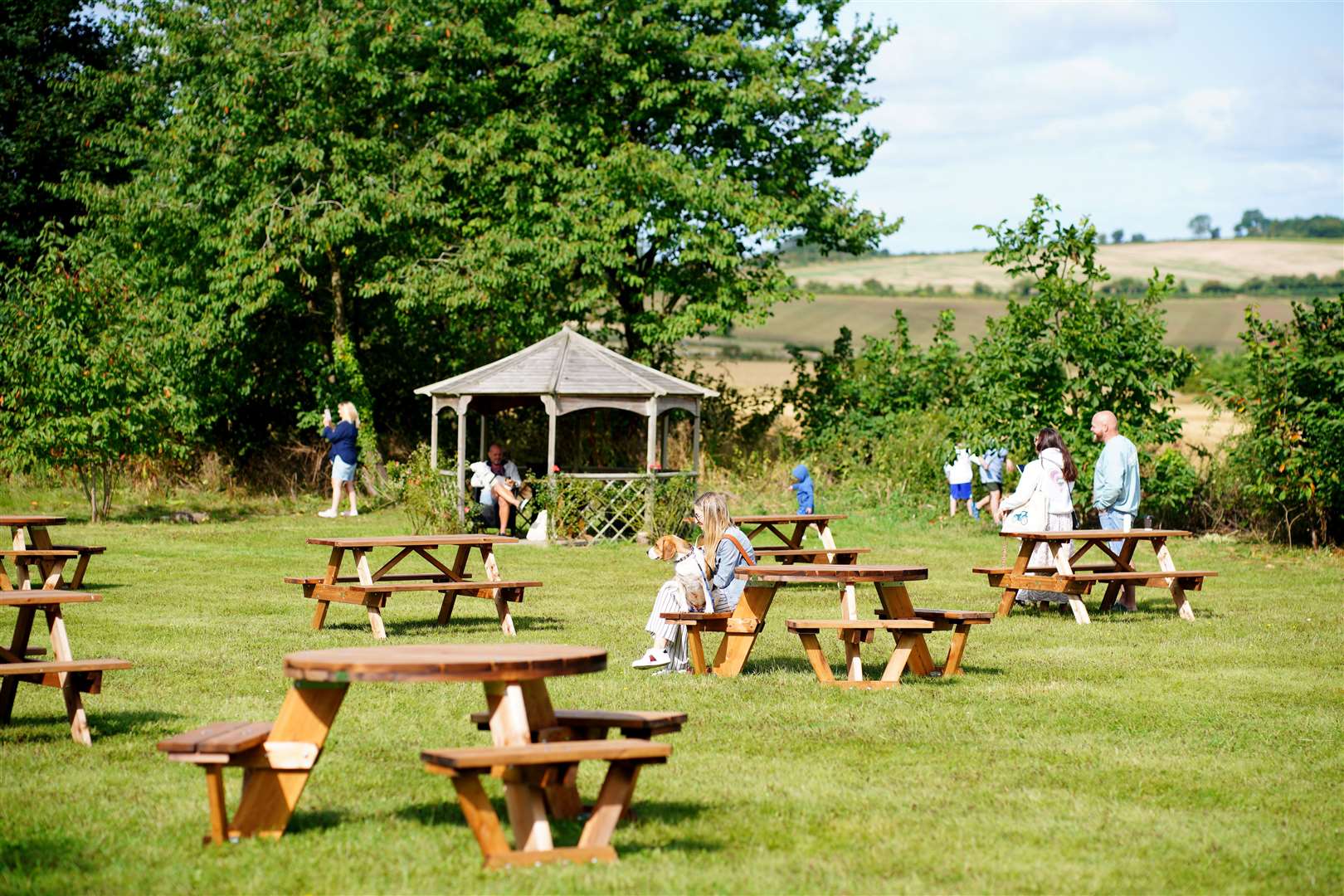 The pub is Clarkson’s latest venture, following his Diddly Squat farm shop and Hawkstone brewery (Ben Birchall/PA)