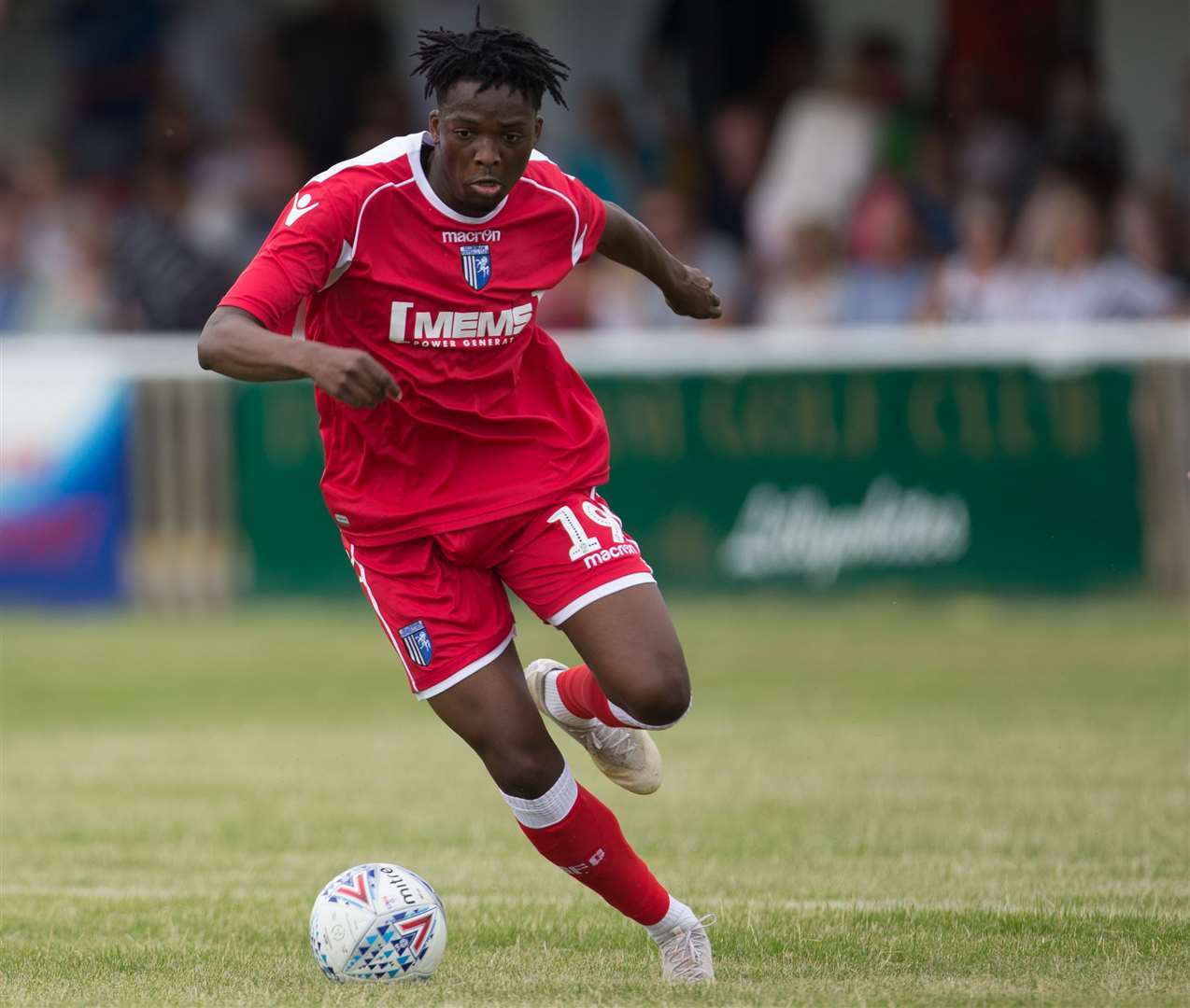 Matty Willock in action for Gillingham against Faversham Town Picture: Gillingham FC (13661872)