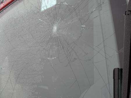 26 windscreens were damaged in Canterbury Street, Gillingham