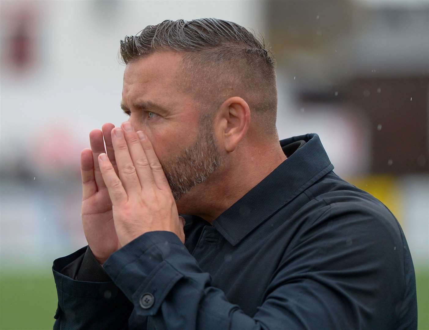 Sittingbourne manager Ryan Maxwell. Picture:Stuart Watson