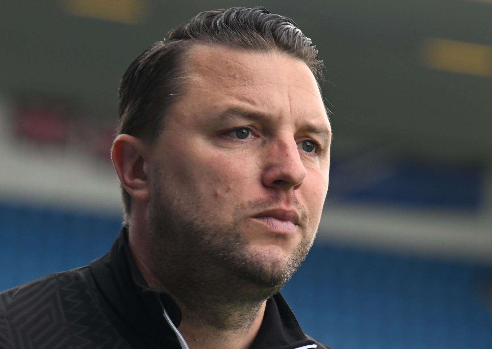 Gillingham manager Mark Bonner. Picture: Barry Goodwin