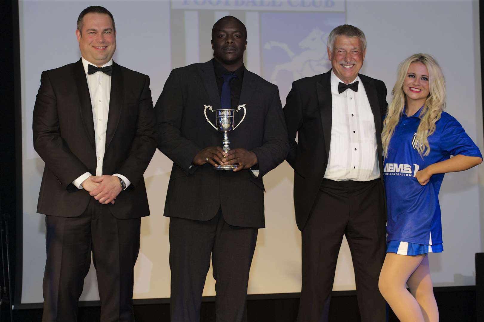 Wycombe striker Adebayo Akinfenwa. was a hit for the Gills during his time at the club Picture: Andy Payton