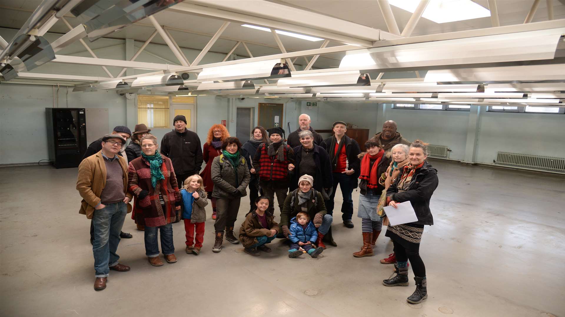 Residents who gathered at the former sorting office in Cromwell Road to view the site a week ago