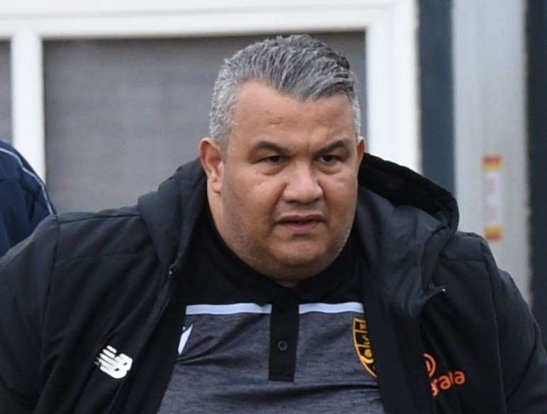 Maidstone United manager Hakan Hayrettin Picture: Steve Terrell