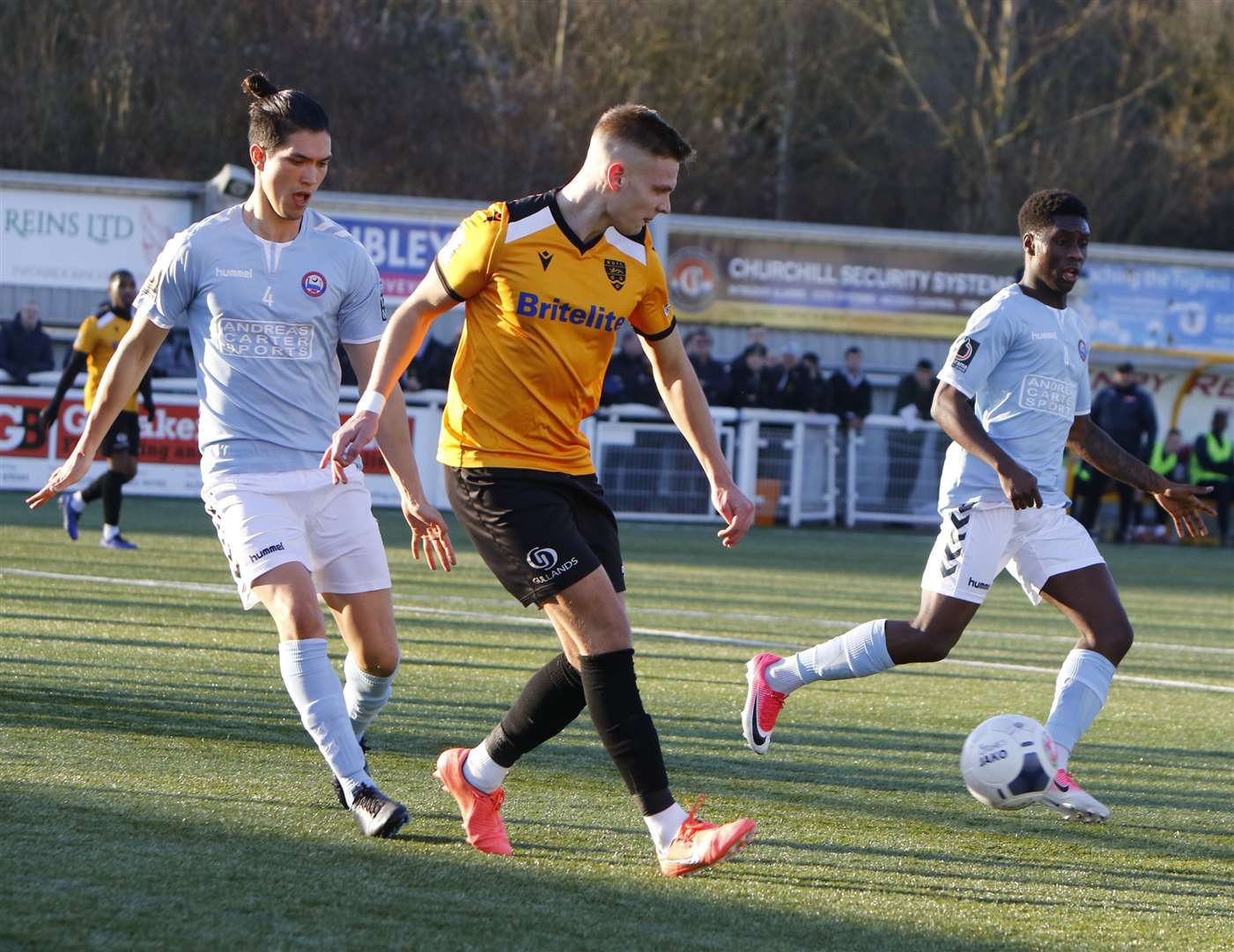 Maidstone United defender Ross Marshall Picture: Andy Jones