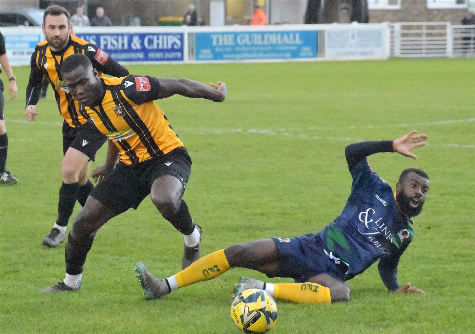 Folkestone beat Horsham 3-0 on Saturday Picture: Randolph File