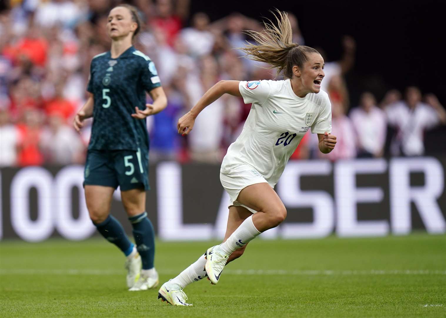 Ella Toone scored the opener on Sunday (Danny Lawson/PA)