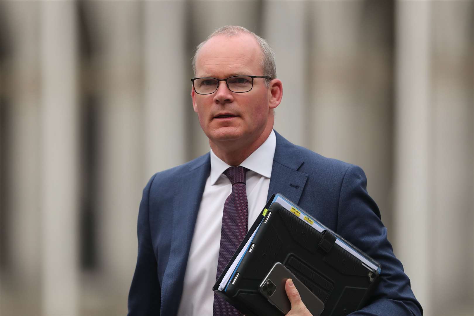 Ireland’s foreign minister Simon Coveney has said abandoning the Withdrawal Agreement would be unwise (Niall Carson/PA)