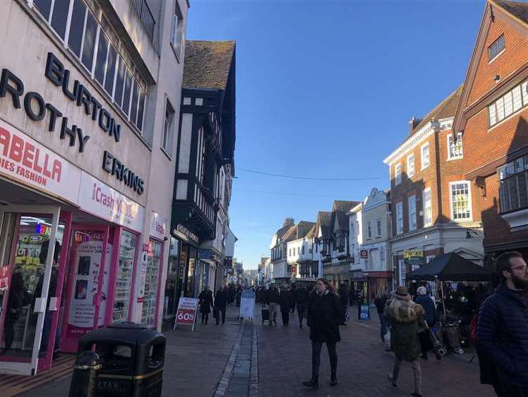 The former Burton store in Canterbury high street used to be home to iCrash