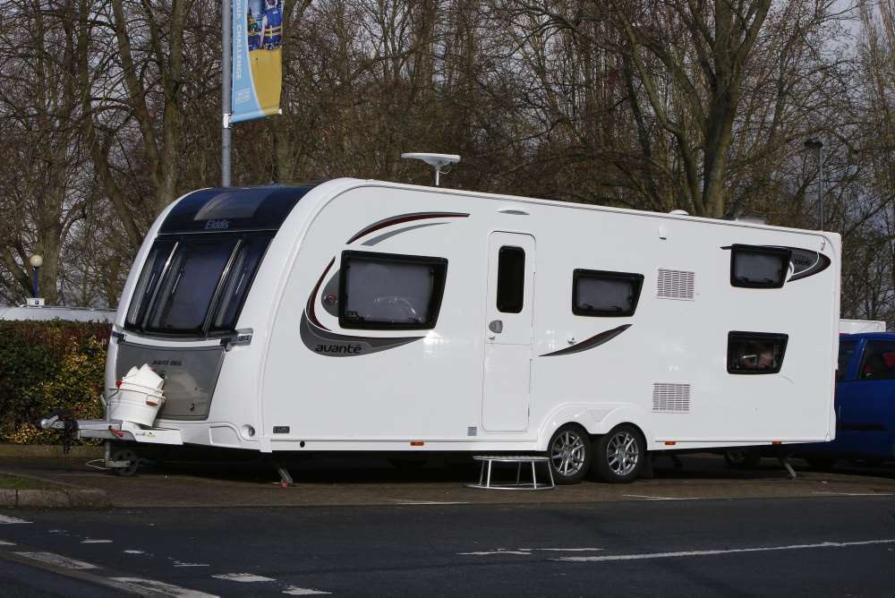 Travellers have been spotted near Maidstone Leisure Centre. Photo: Andy Jones (1335760)