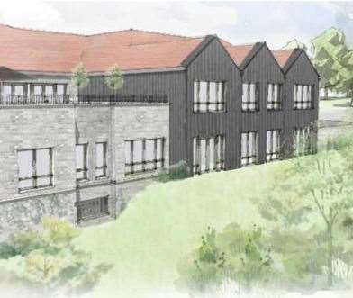 A CGI rendering of the rejected care village planned for Sutton Valance. Photo: Maidstone council planning portal