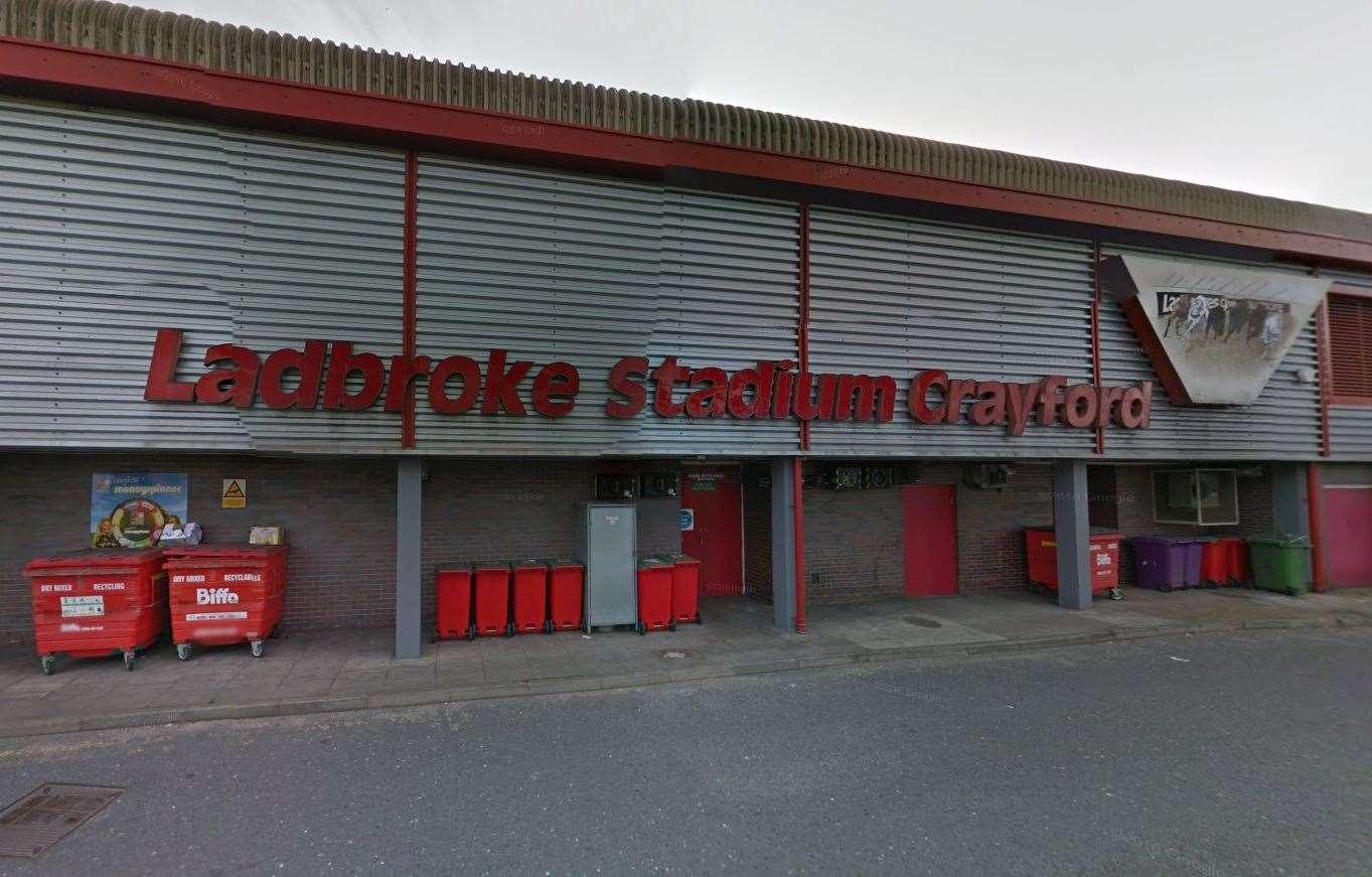 Crayford Greyhound Stadium could close next year. Picture: Google Maps