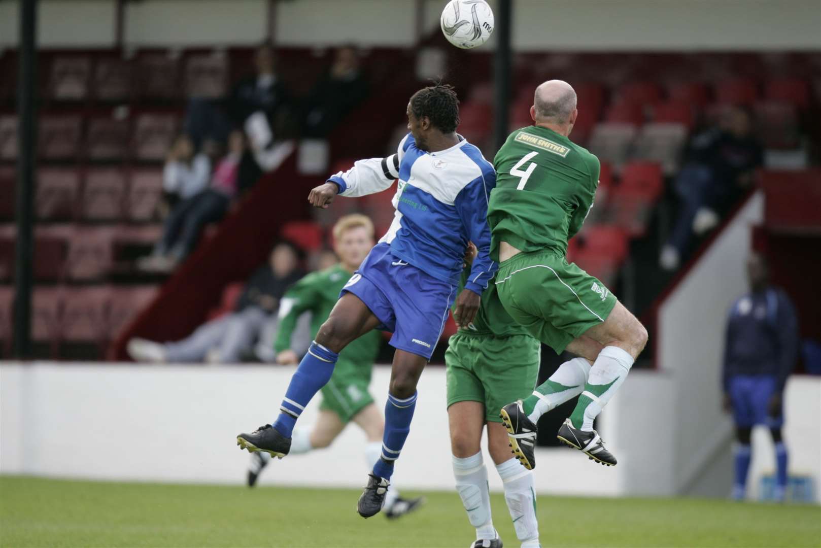 Paul Foley in action for VCD Athletic