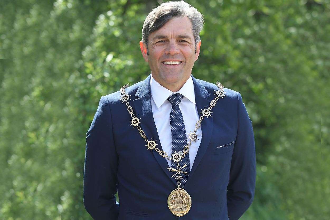New Mayor of Gravesham, Cllr John Caller