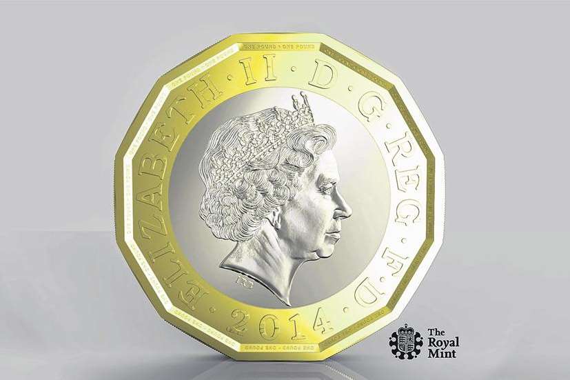 The new look £1 coin